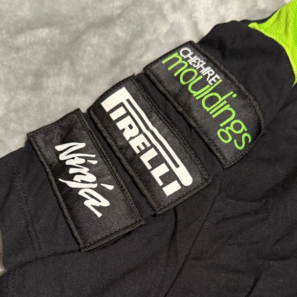 Kawasaki Racing Men's Black and Green Short Sleeve Tee - Picture 5 of 8